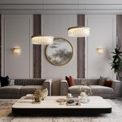 Люстра LED 80W 3700K 6796Лм Odeon Light CLEO 5091/80L