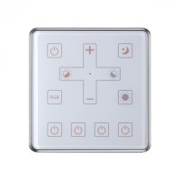 Настенная беспроводная (2.4G) панель упр. Smart светильниками серии Novotech Glat 359393