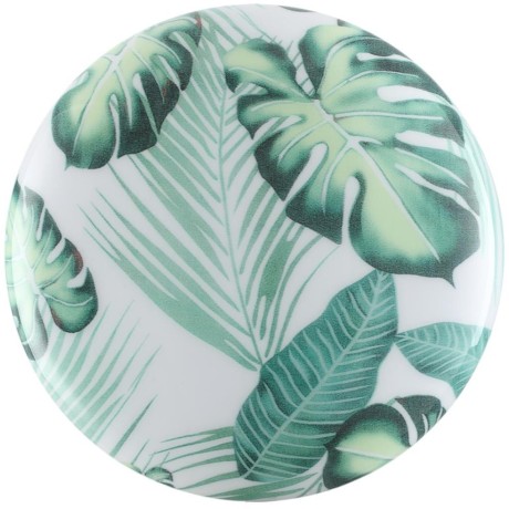 7748/CL PALE SN Светильник светодиодный потолочный пластик/белый/зеленый LED 30Вт 4000К D330 IP43 FLORI