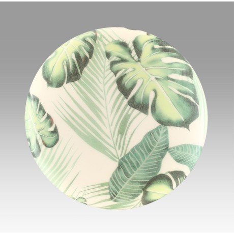 7748/CL PALE SN Светильник светодиодный потолочный пластик/белый/зеленый LED 30Вт 4000К D330 IP43 FLORI