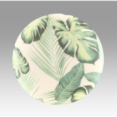 7748/CL PALE SN Светильник светодиодный потолочный пластик/белый/зеленый LED 30Вт 4000К D330 IP43 FLORI