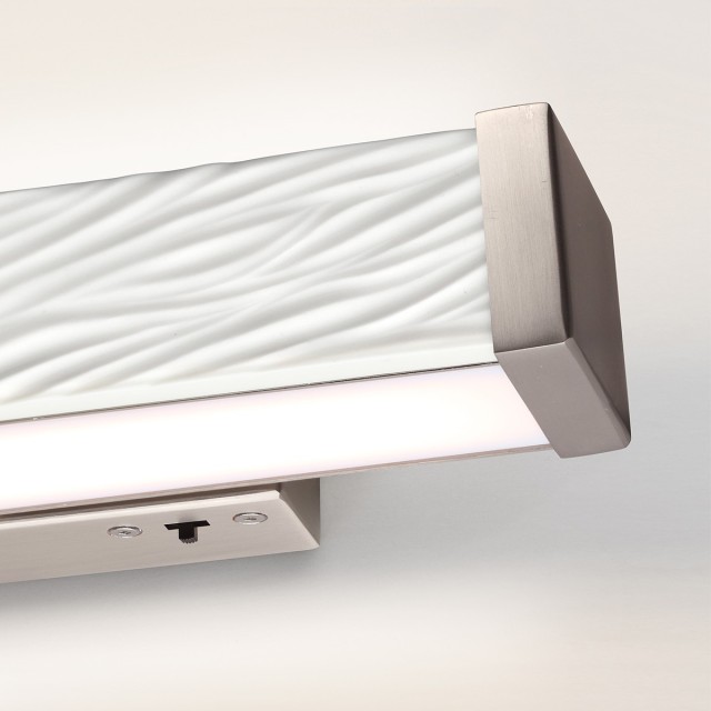 Настенный светильник с выкл. LED x 10W 2000К/3000K/4000K/переключ. RIVERA 5451/10WL