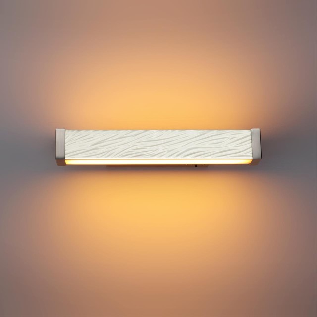 Настенный светильник с выкл. LED x 10W 2000К/3000K/4000K/переключ. RIVERA 5451/10WL