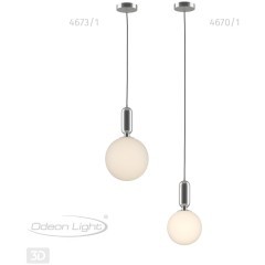 Подвес E27 1*40W 220V Odeon Light OKIA 4673/1