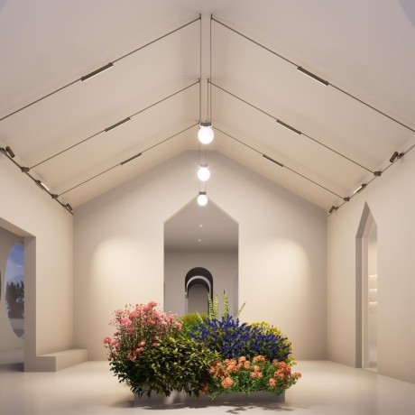 359463 Трековый ременный светодиодный SMART светильник c доп. механическим перекл. цветности Novotech EASY CRI90+ 3000-6000К 660Лм 110° 18W TUYA, Алиса, Wi-Fi