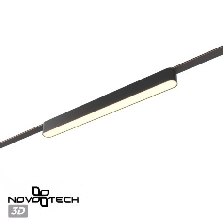 359463 Трековый ременный светодиодный SMART светильник c доп. механическим перекл. цветности Novotech EASY CRI90+ 3000-6000К 660Лм 110° 18W TUYA, Алиса, Wi-Fi