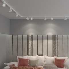 Трековый светильник трехфазный 220V светодиодный Giro 358976