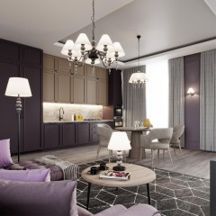 Торшер с абажуром Odeon Light 4896/1F Sochi под лампу 1xE27 60W