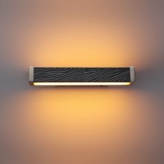 Настенный светильник с выкл. LED x 10W 2000К/3000K/4000K/переключ. RIVERA 5451/10WLB