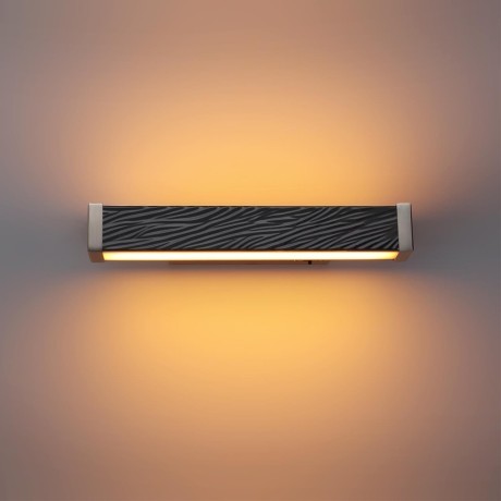 Настенный светильник с выкл. LED x 10W 2000К/3000K/4000K/переключ. RIVERA 5451/10WLB