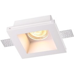 Гипсовый светильник под покраску Novotech 370480 YESO под лампу 1xGU10 50W