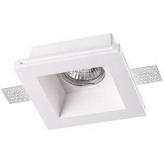 Гипсовый светильник под покраску Novotech 370480 YESO под лампу 1xGU10 50W