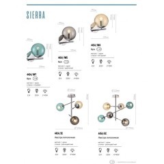 Бра Lumion 4454/1WT SIERRA под лампу 1xE14 1*40W