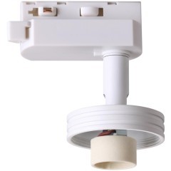 370617 KONST NT19 149 белый Корпус трековый однофазный IP20 GU10 50W 220V UNIT