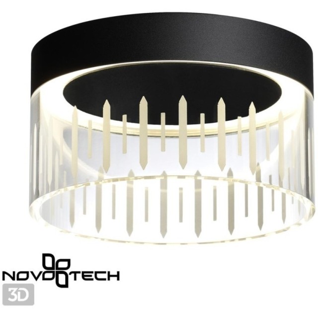Накладной потолочный светильник Novotech 359004 Aura светодиодный LED 18W