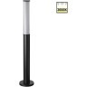 Novotech FLUO 359985 Современный ландшафтный уличный LED светильник столб для дорожек с мягким рассеянным светом, 24Вт, 1710Лм, 3000К, CRI90, угол 98°, 220В, IP65, высота 1200 мм, диаметр основания 204 мм, плафона 95 мм