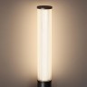 Novotech FLUO 359985 Современный ландшафтный уличный LED светильник столб для дорожек с мягким рассеянным светом, 24Вт, 1710Лм, 3000К, CRI90, угол 98°, 220В, IP65, высота 1200 мм, диаметр основания 204 мм, плафона 95 мм
