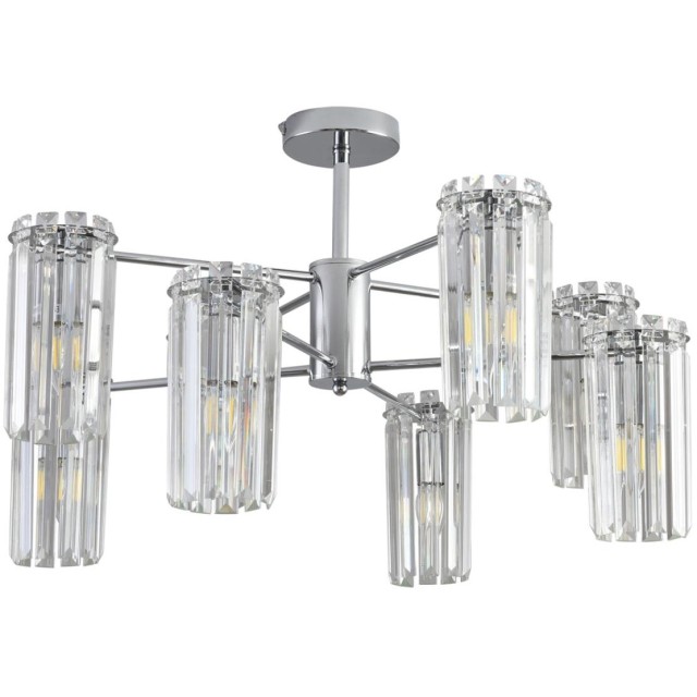 Люстра подвесная E14 8*40W 220V FAVLA 8348/8C