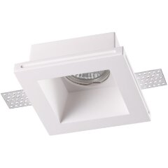 Гипсовый светильник под покраску Novotech 370481 YESO под лампу 1xGU10 50W