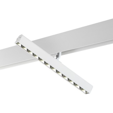 358609 Трековый светодиодный светильник Novotech Flum CRI90+ 4000К 960Лм 38° 12W