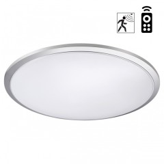 Светильник влагозащищ. диммир. с датчиком движения (пульт ДУ в комплекте) IP43 LED 48W 4320Лм 3000-6000К Novotech MASK 359213