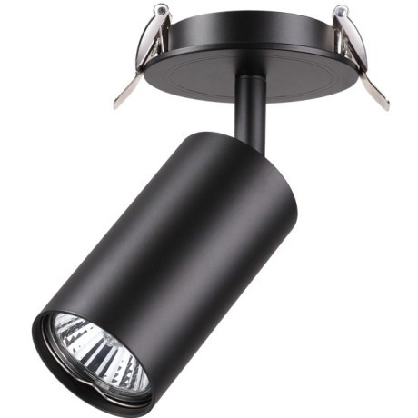 Встраиваемый светильник IP20 GU10 50W 220V Novotech PIPE 370416