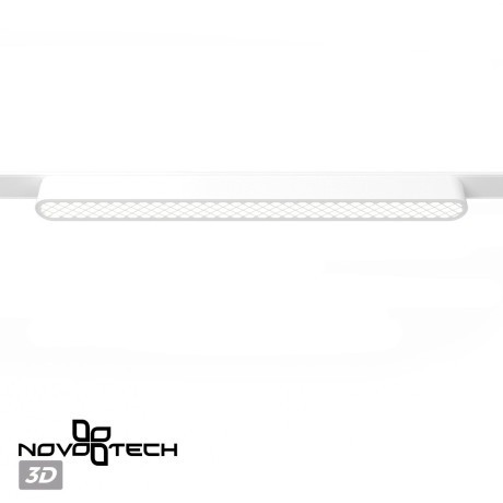 359249 Трековый магнитный светодиодный светильник Novotech SMAL 48V CRI90+ 3000К 1080Лм 90° 18W