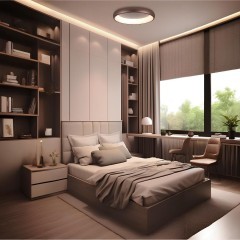 Светильник LED 56Вт 3000-6000K IP43 ССТ Sonex CHOCO 7773/56L