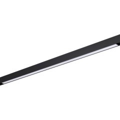 359942 Черный трековый линейный светильник 87см с перекл. цв. темп. 3000;4000;6000К (токопроводящий) 220В 30Вт 120° 1950Лм CRI90 Novotech VECTOR