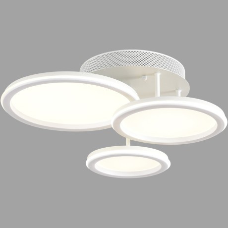 Умная люстра потолочная с ПДУ и голосовым управлением LED 60W 3000-6500К 220V ALIS SMART 8380/60CL