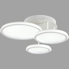 Умная люстра потолочная с ПДУ и голосовым управлением LED 60W 3000-6500К 220V ALIS SMART 8380/60CL