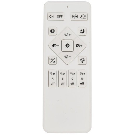 Умная люстра потолочная с ПДУ и голосовым управлением LED 60W 3000-6500К 220V ALIS SMART 8380/60CL