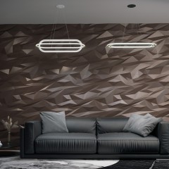 Светильник подвесной диммируемый, в комплекте пульт 4000К 116W Novotech ONDO 359172