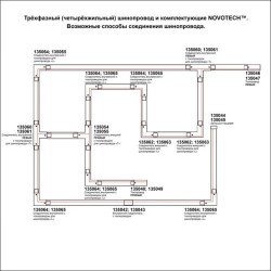 Интрудер (профиль) 2м для встраивания трёхфазного шинопровода в демпферный натяжной потолок SLOTT INTRUDER (KRAAB SYSTEMS) 135189