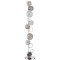 Декоративный торшер Odeon Light 5416/68FL Caramella светодиодный LED 68W