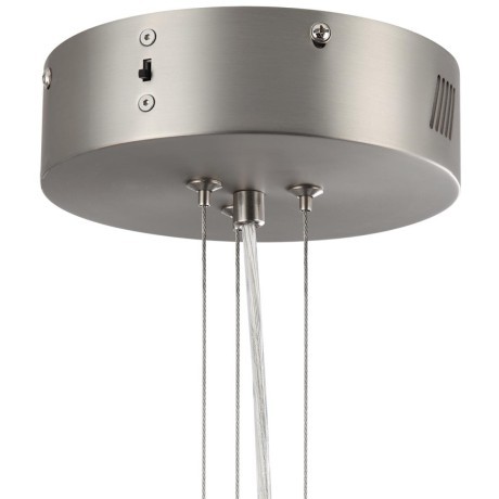 5451/99LB L-VISION ODL_EX26 черный/никель/металл/керамика/акрил Люстра LED 99W 2000К/3000K/4000K Rivera