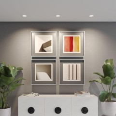 359840 Светильник встраиваемый с переключателем цв. температуры и угла рассеивания Novotech IP44 LED 10W 2700К\3200К\4000К RAYNE