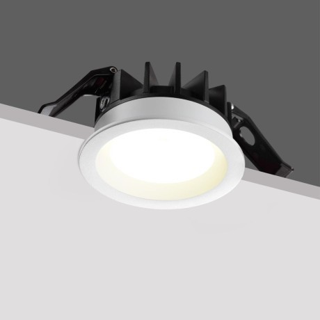 359840 Светильник встраиваемый с переключателем цв. температуры и угла рассеивания Novotech IP44 LED 10W 2700К\3200К\4000К RAYNE