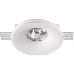 Гипсовый светильник под покраску Novotech 370483 YESO под лампу 1xGU10 50W