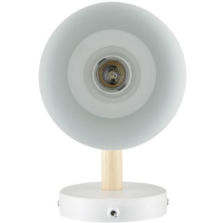 8097/1W MODERNI LN25 белый/белый металл, дерево/металл Бра Е27 1*60W 220V ROSALINA