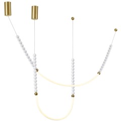 Потолочный светильник (в комплекте 2 нити) LED 24W 3000K Odeon Light MONELLA 6639/24CL