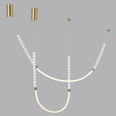 Потолочный светильник (в комплекте 2 нити) LED 24W 3000K Odeon Light MONELLA 6639/24CL