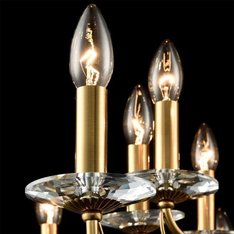 8033/16 CLASSI LN24 медь, металл/стекло Люстра подвесная Е14 16*40W 220V INCANTO