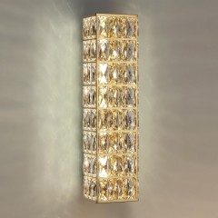 4926/9WL L-VISION ODL24 481 золото/металл/хрусталь Настенный светильник LED 9W 4000K 508Лм PANTA