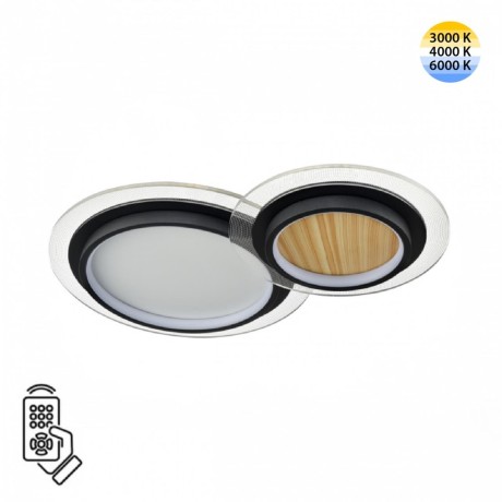 Светильник LED 80Вт 3000-6000К пульт ДУ Sonex SUNNY 7733/80L