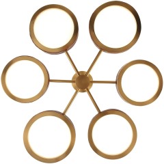 Люстра подвесная LED x 99W 2000К/3000K/4000K/переключ. RIVIERA 5450/99LB