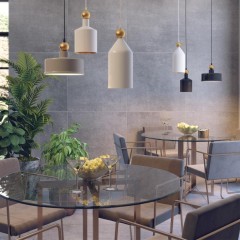 Подвесной светильник цилиндр Odeon Light 4087/1 BOLLI под лампу 1xE27 1*40W