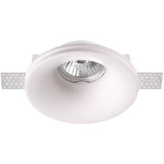 Гипсовый светильник под покраску Novotech 370484 YESO под лампу 1xGU10 50W