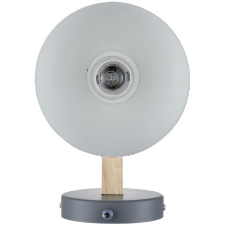 8096/1W MODERNI LN25 серый/серый металл, дерево/металл Бра Е27 1*60W 220V COLANGE