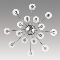 8034/16 CLASSI LN24 хром, металл/стекло Люстра подвесная Е14 16*40W 220V INCANTO